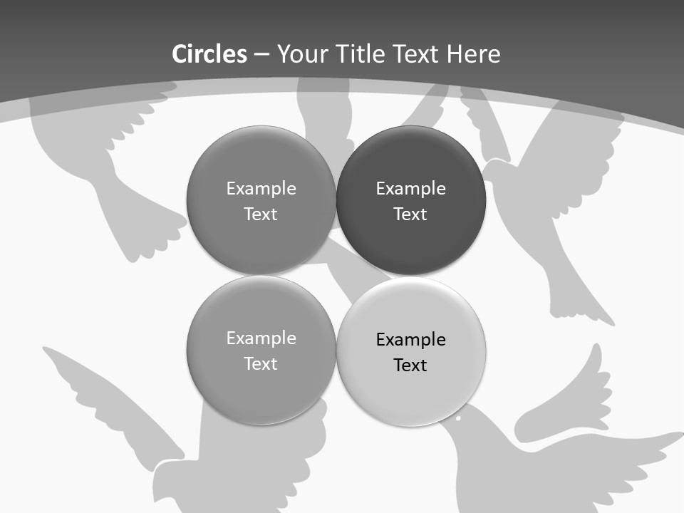 Christian Free Peace PowerPoint Template