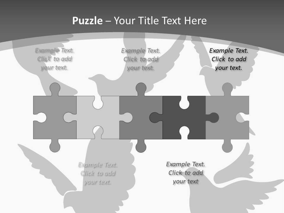 Christian Free Peace PowerPoint Template