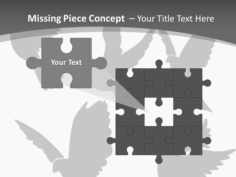 Christian Free Peace PowerPoint Template