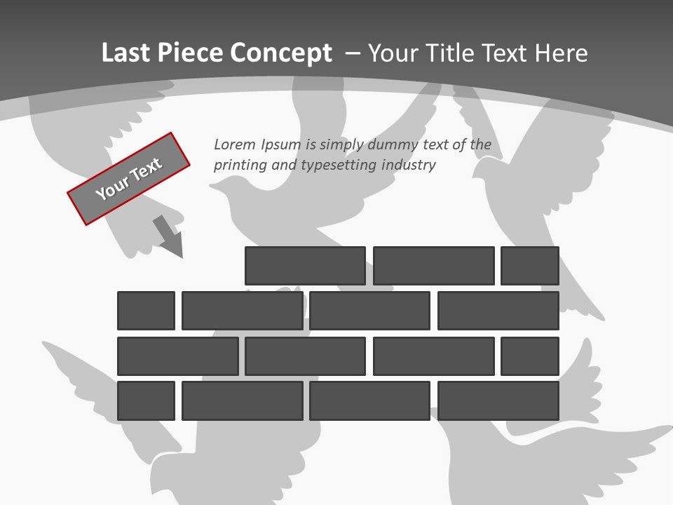 Christian Free Peace PowerPoint Template