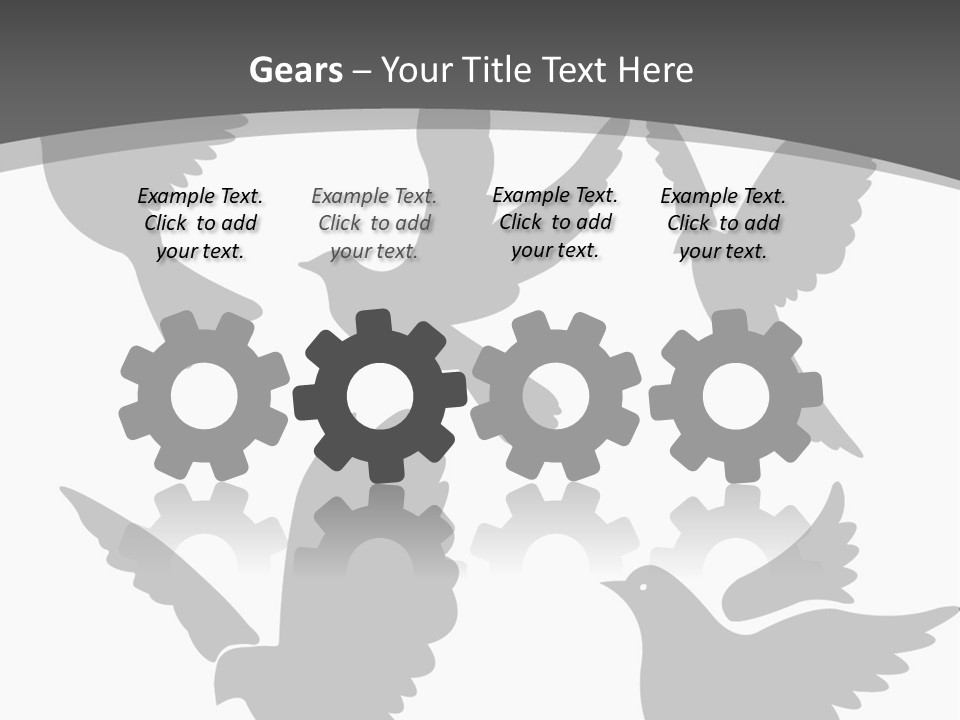 Christian Free Peace PowerPoint Template