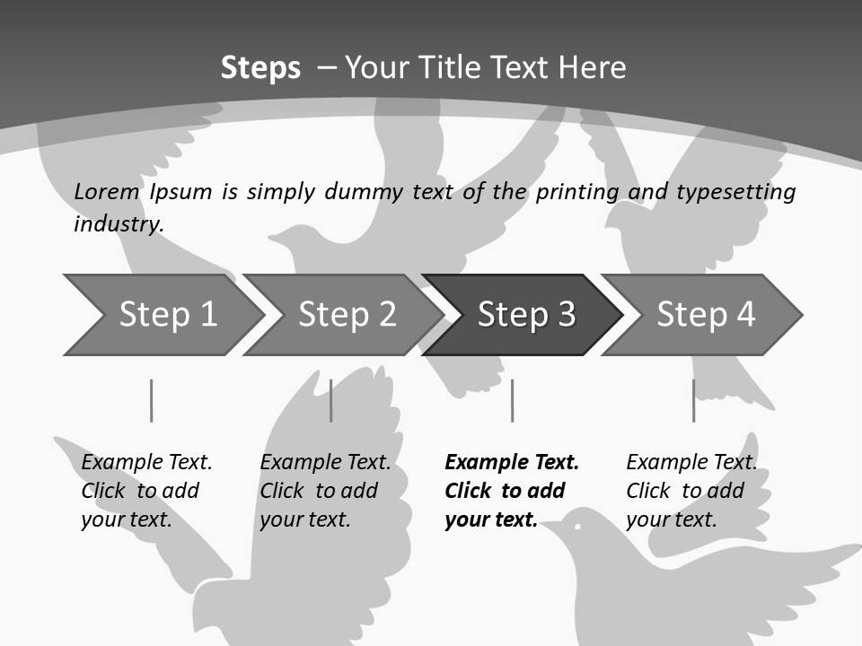 Christian Free Peace PowerPoint Template