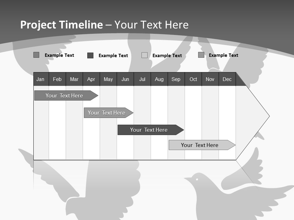 Christian Free Peace PowerPoint Template