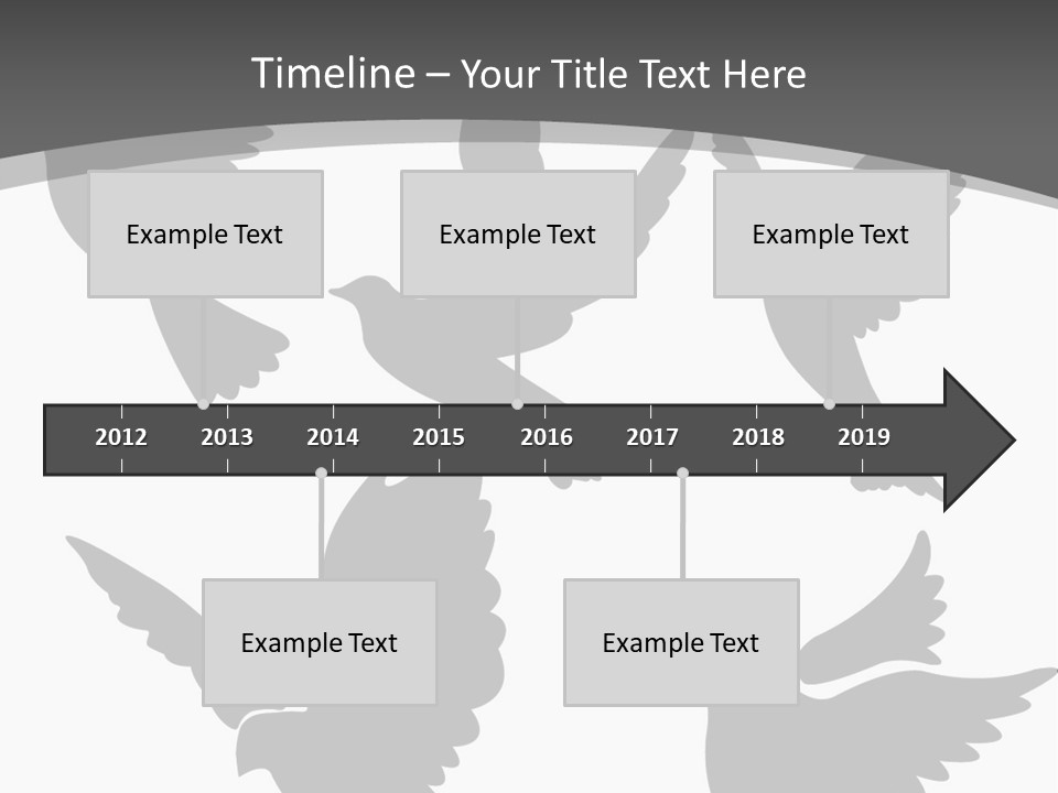 Christian Free Peace PowerPoint Template