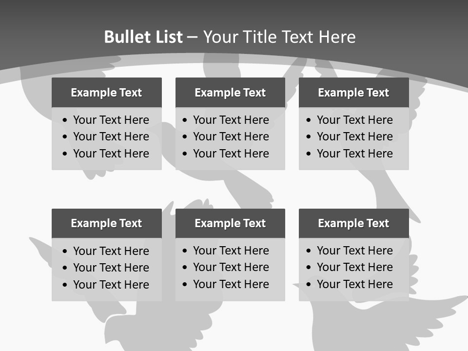 Christian Free Peace PowerPoint Template