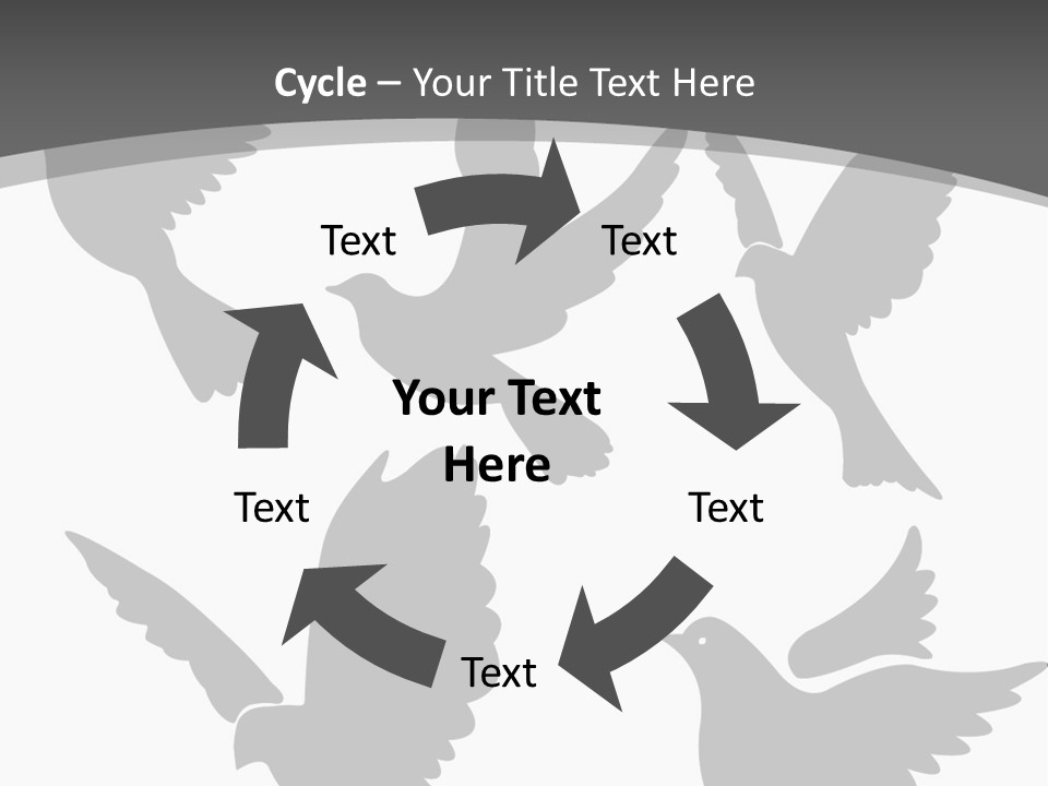 Christian Free Peace PowerPoint Template