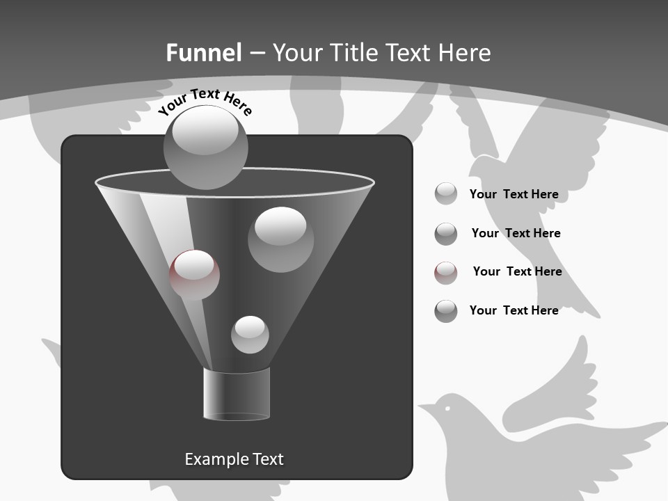 Christian Free Peace PowerPoint Template