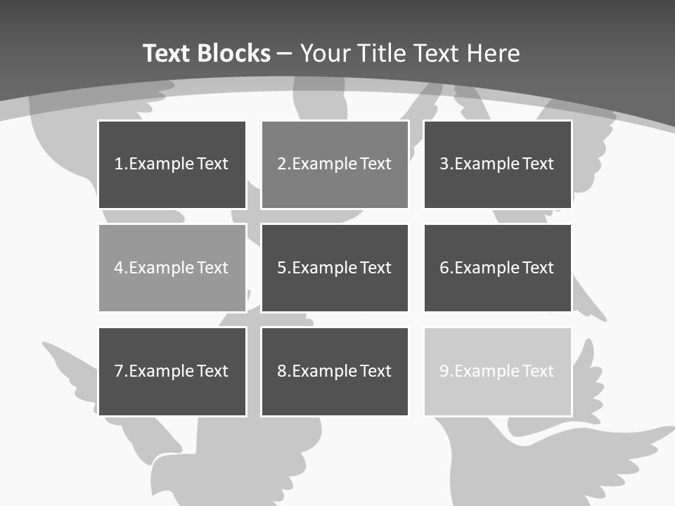 Christian Free Peace PowerPoint Template