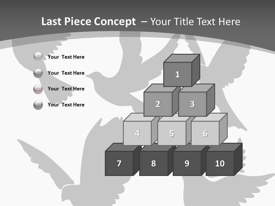 Christian Free Peace PowerPoint Template