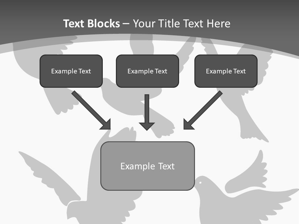 Christian Free Peace PowerPoint Template