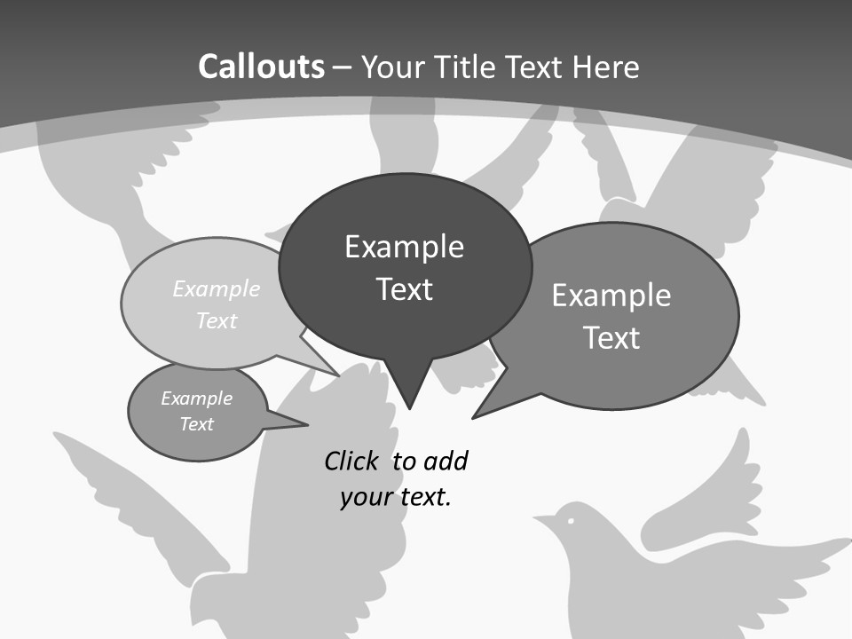 Christian Free Peace PowerPoint Template
