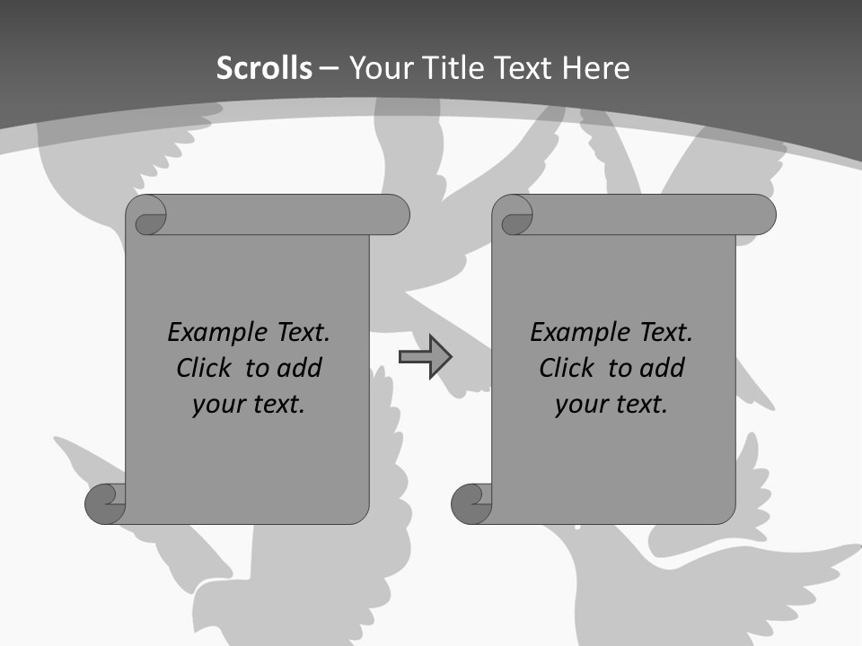 Christian Free Peace PowerPoint Template