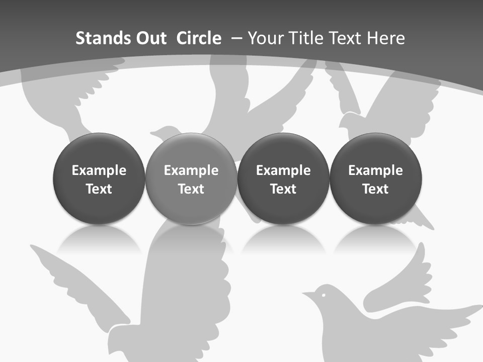 Christian Free Peace PowerPoint Template