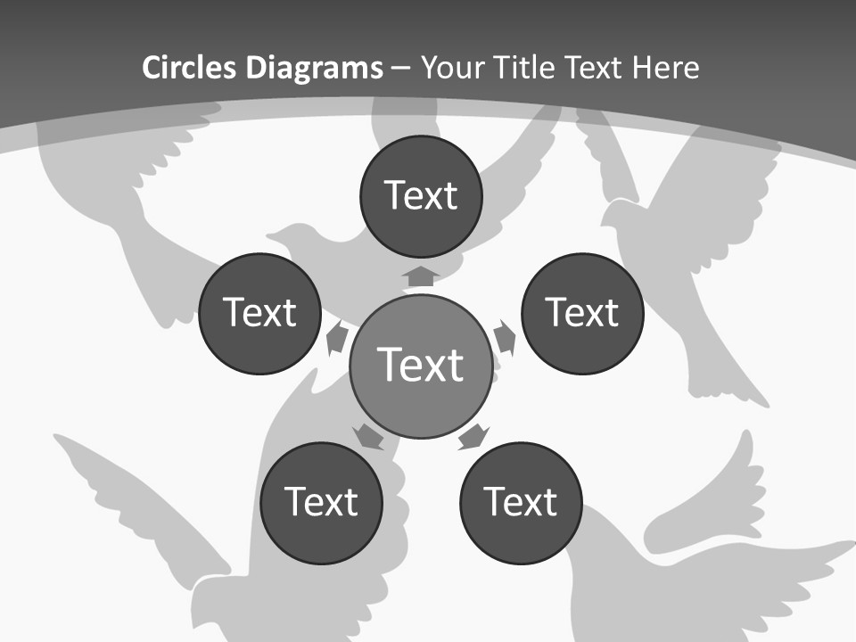 Christian Free Peace PowerPoint Template