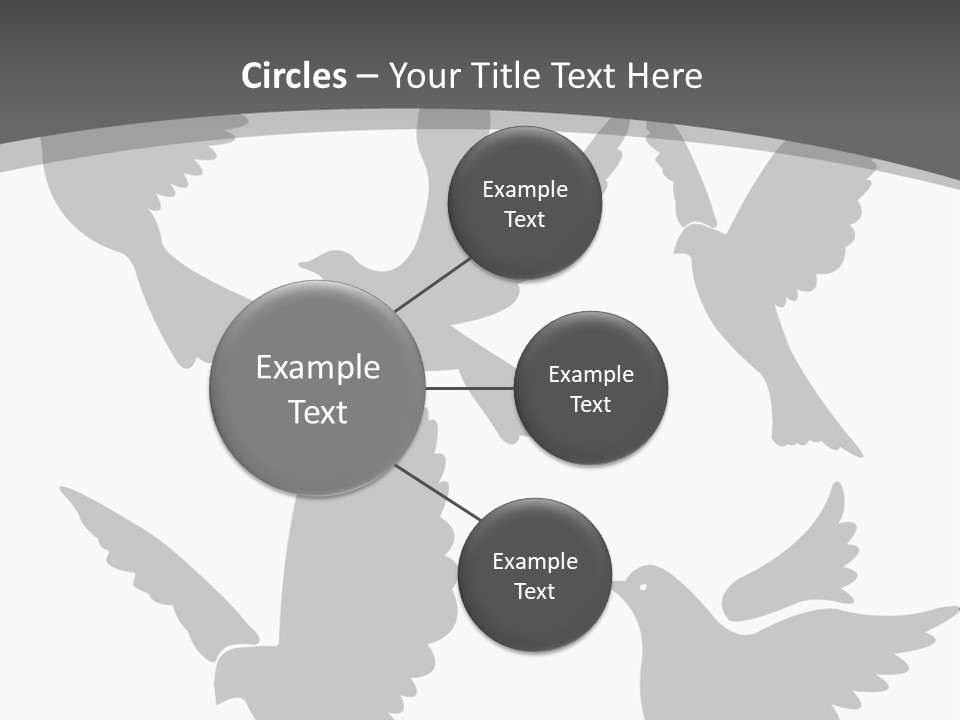 Christian Free Peace PowerPoint Template