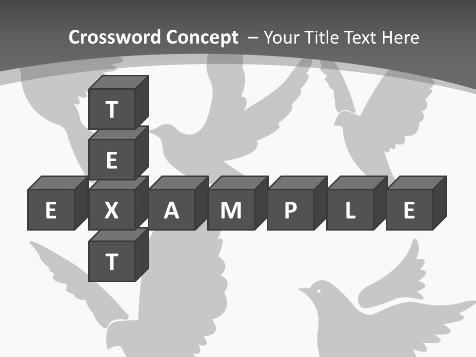 Christian Free Peace PowerPoint Template