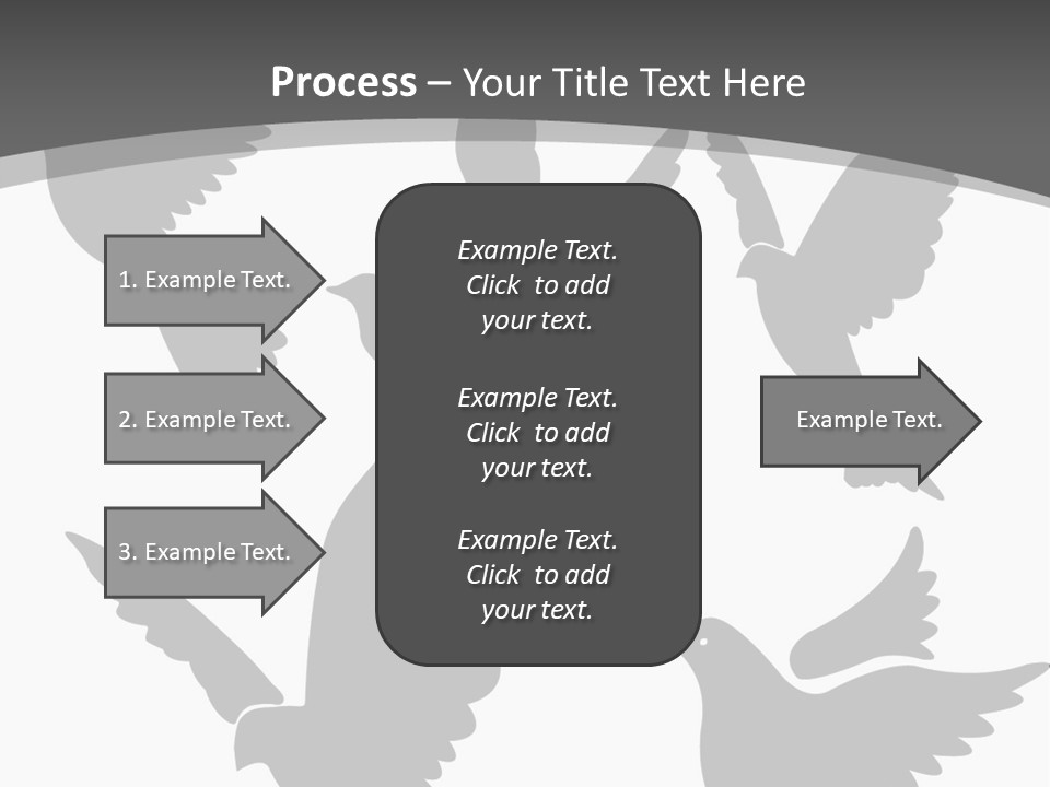 Christian Free Peace PowerPoint Template