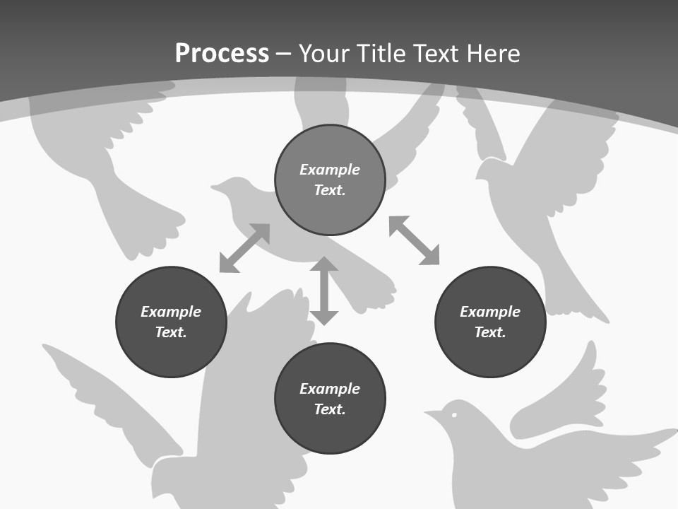 Christian Free Peace PowerPoint Template