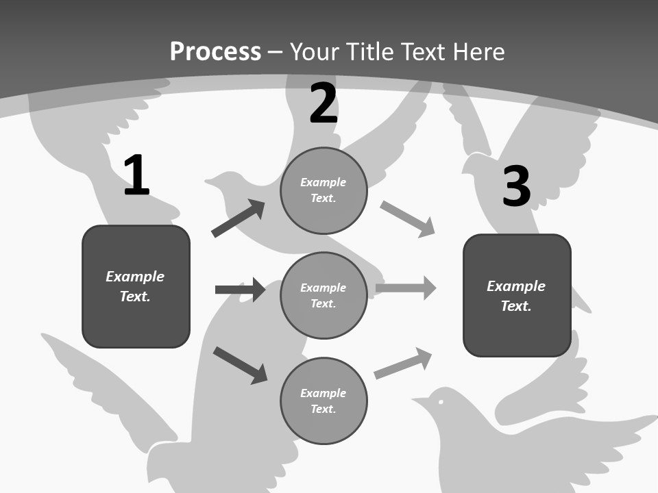 Christian Free Peace PowerPoint Template