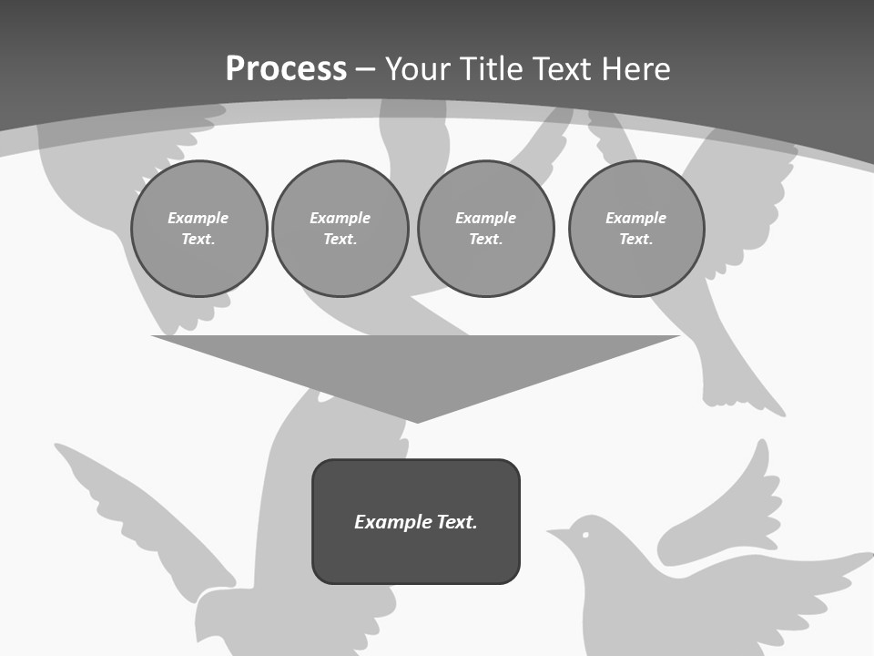 Christian Free Peace PowerPoint Template
