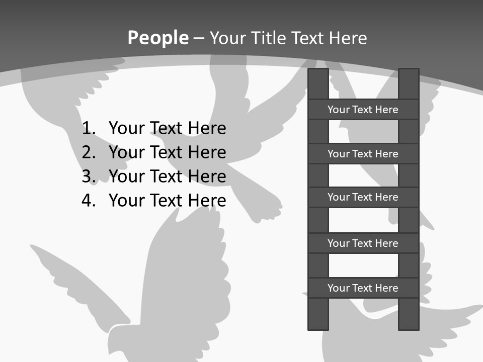 Christian Free Peace PowerPoint Template