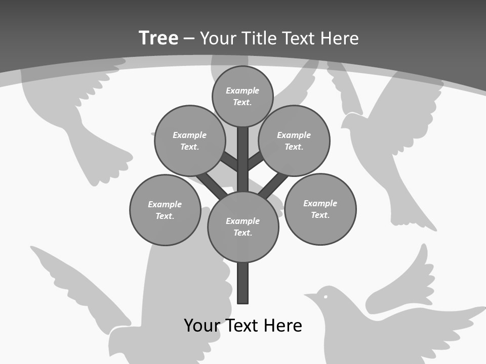 Christian Free Peace PowerPoint Template