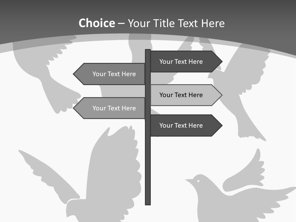 Christian Free Peace PowerPoint Template