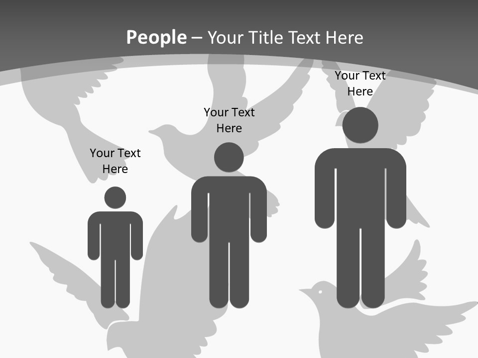 Christian Free Peace PowerPoint Template