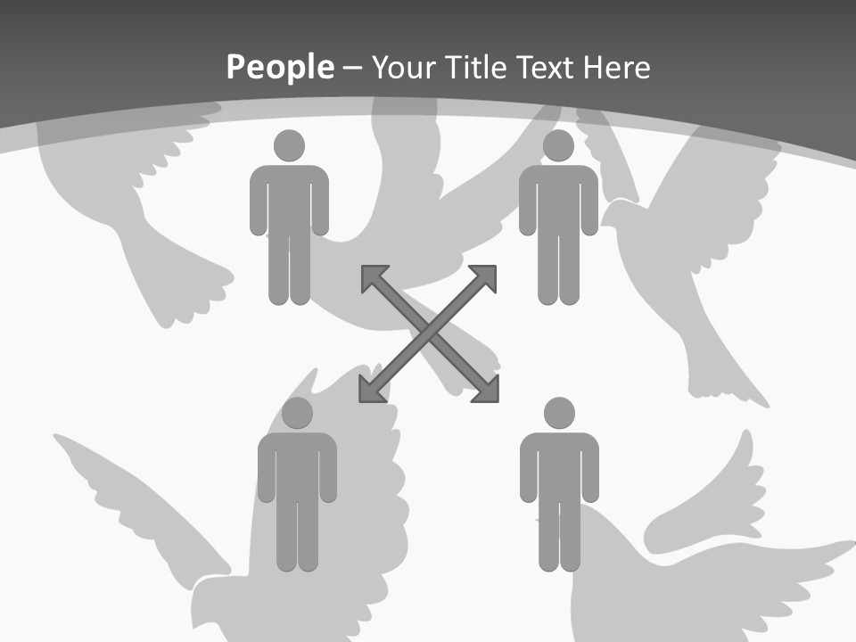 Christian Free Peace PowerPoint Template