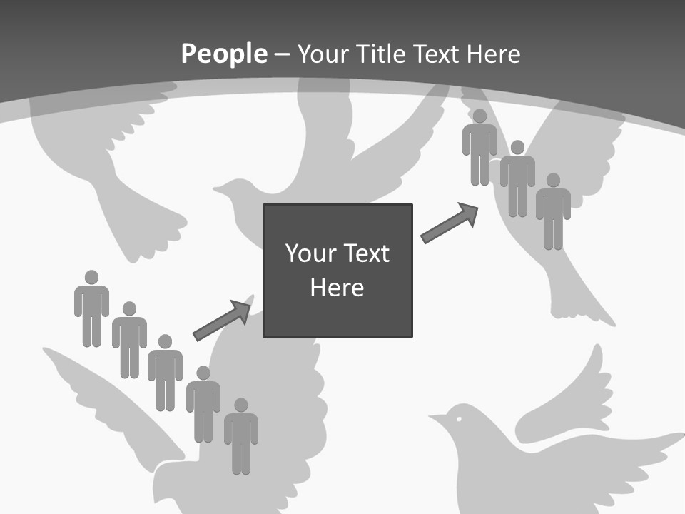 Christian Free Peace PowerPoint Template