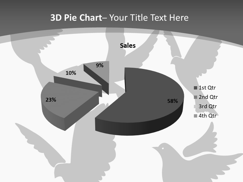 Christian Free Peace PowerPoint Template