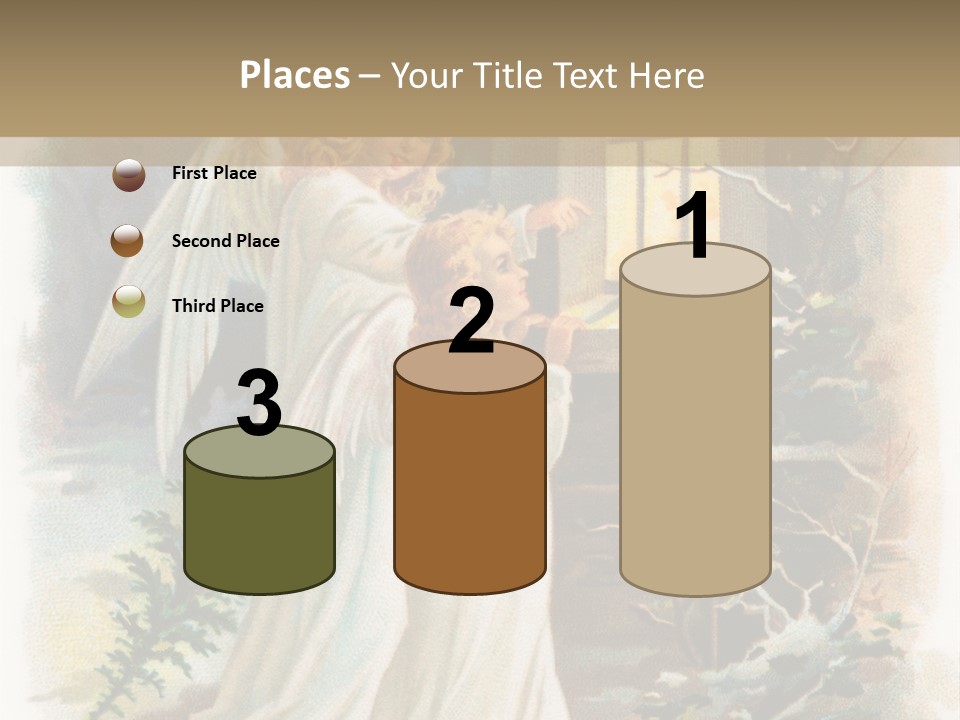 Frozen Yuletide Wintry PowerPoint Template