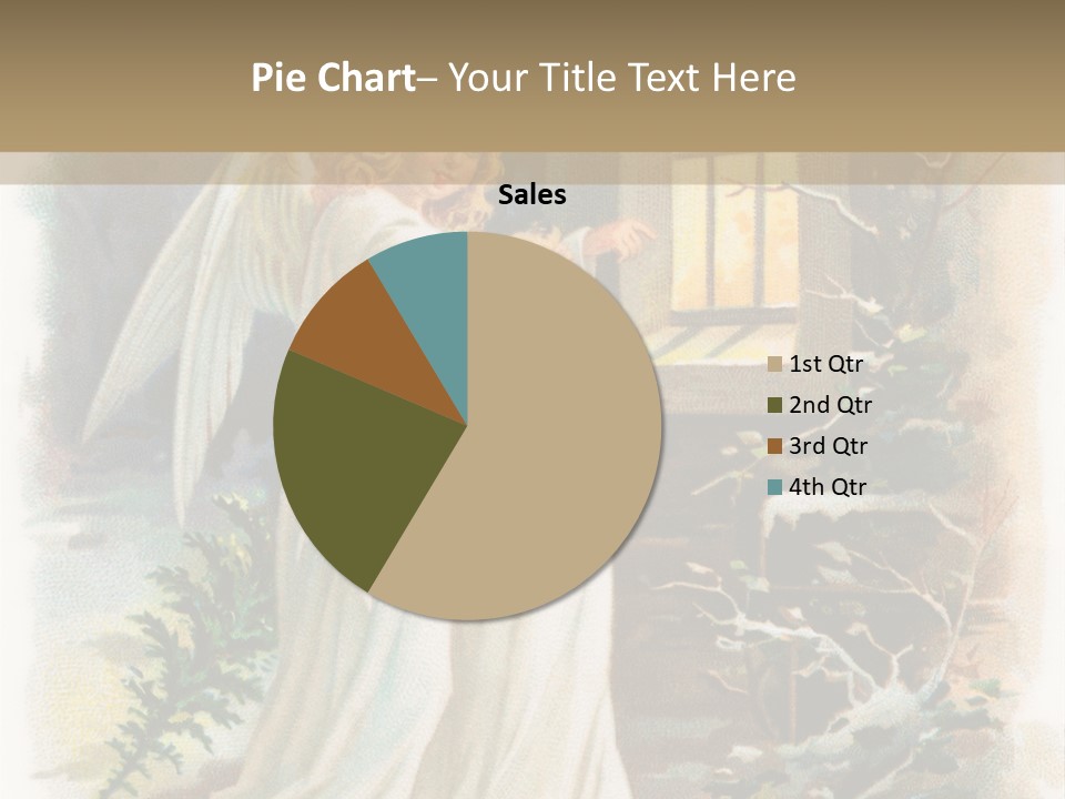 Frozen Yuletide Wintry PowerPoint Template