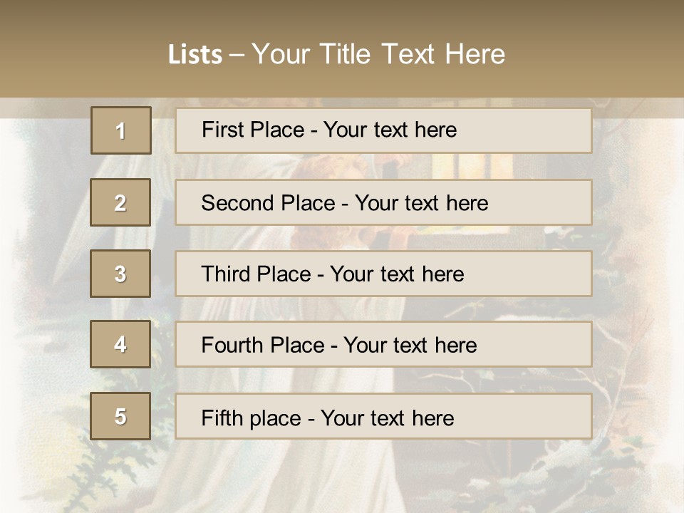Frozen Yuletide Wintry PowerPoint Template