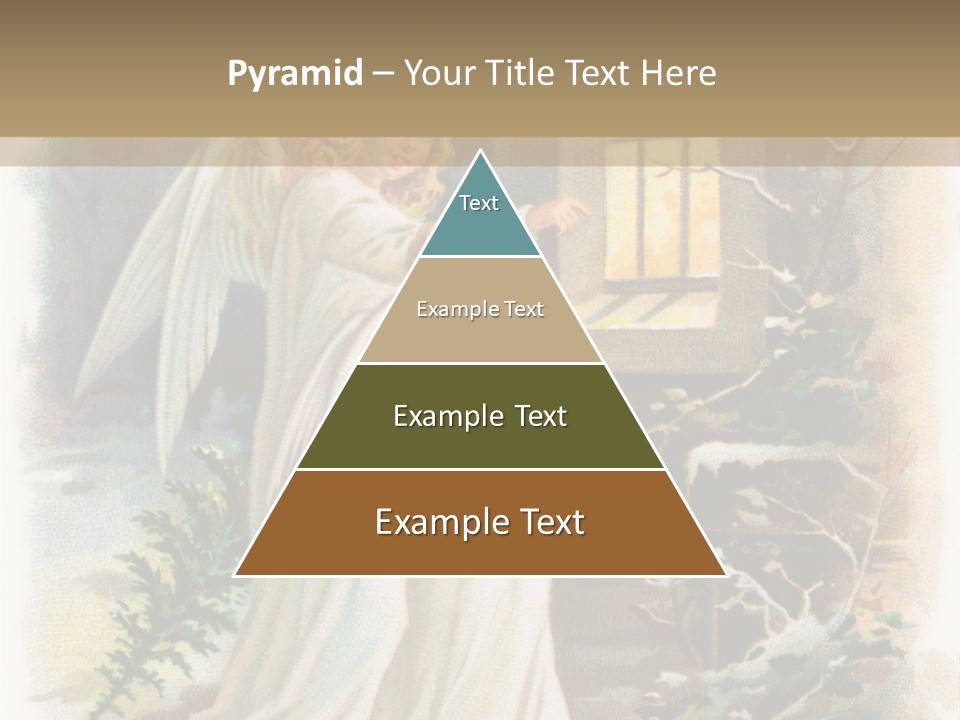 Frozen Yuletide Wintry PowerPoint Template