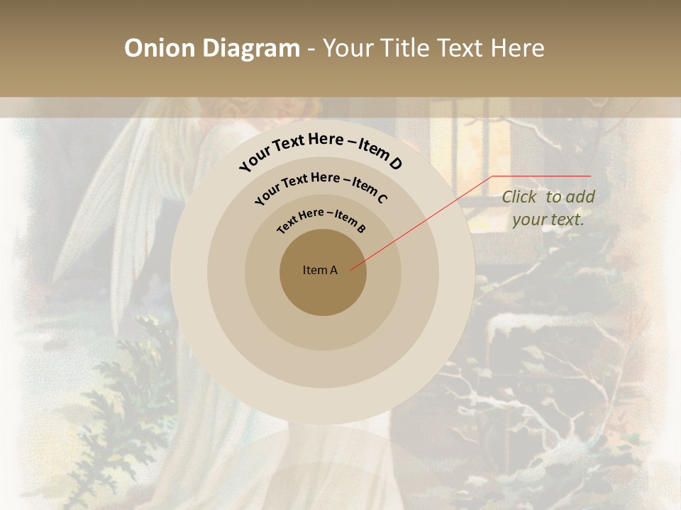 Frozen Yuletide Wintry PowerPoint Template