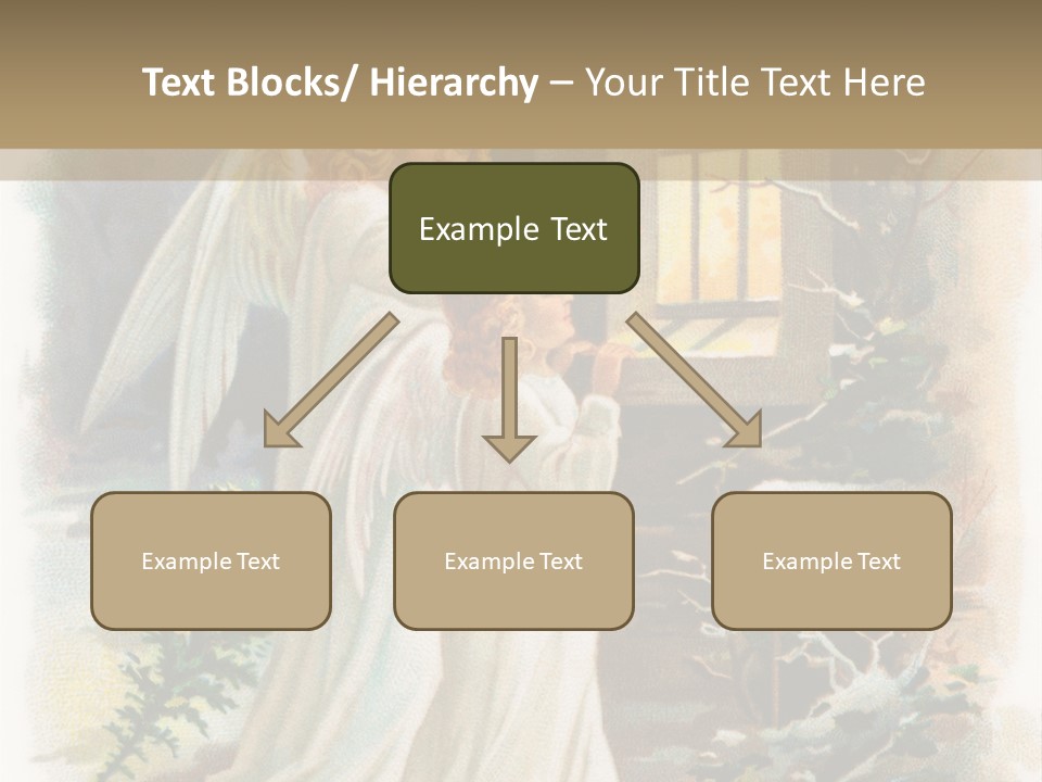 Frozen Yuletide Wintry PowerPoint Template