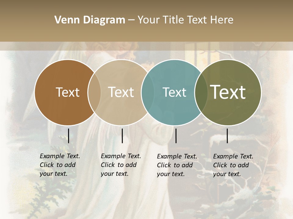 Frozen Yuletide Wintry PowerPoint Template