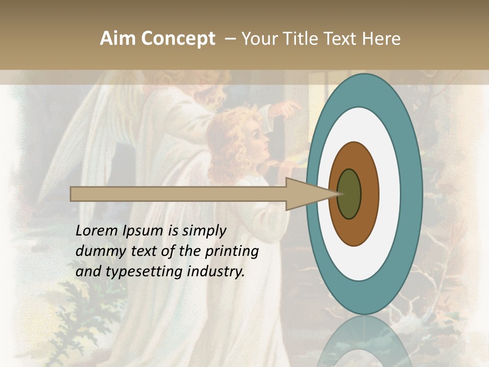 Frozen Yuletide Wintry PowerPoint Template