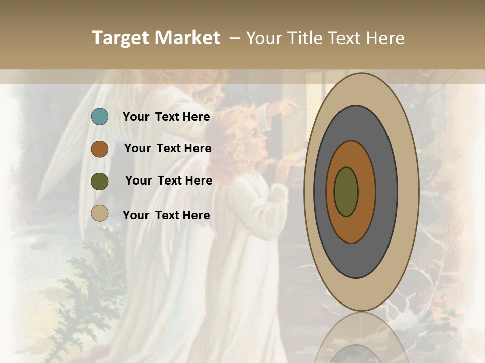 Frozen Yuletide Wintry PowerPoint Template