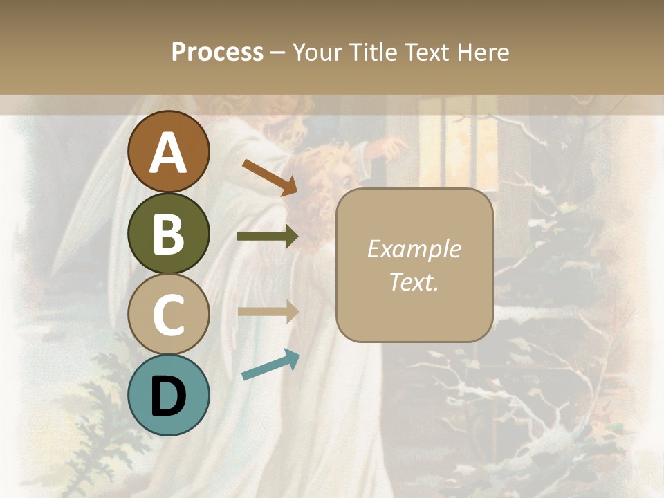 Frozen Yuletide Wintry PowerPoint Template