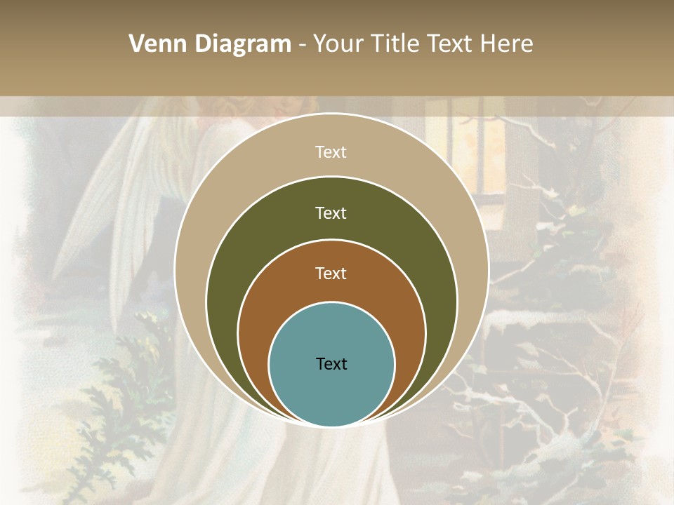 Frozen Yuletide Wintry PowerPoint Template