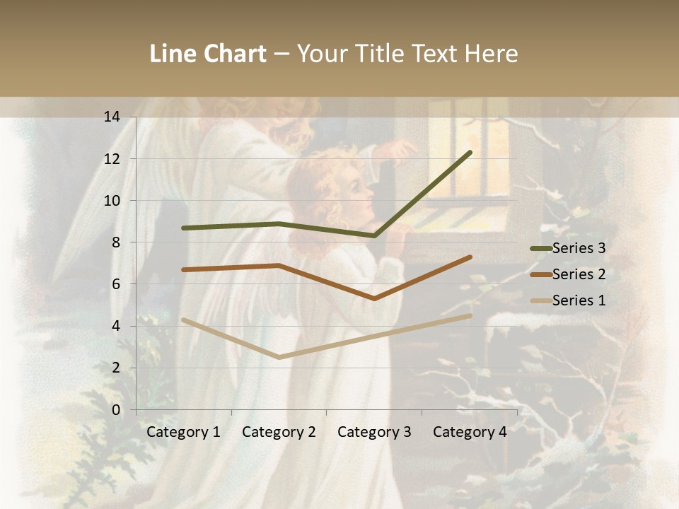 Frozen Yuletide Wintry PowerPoint Template