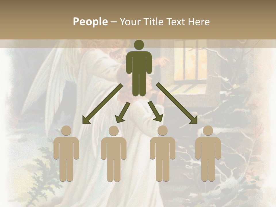 Frozen Yuletide Wintry PowerPoint Template