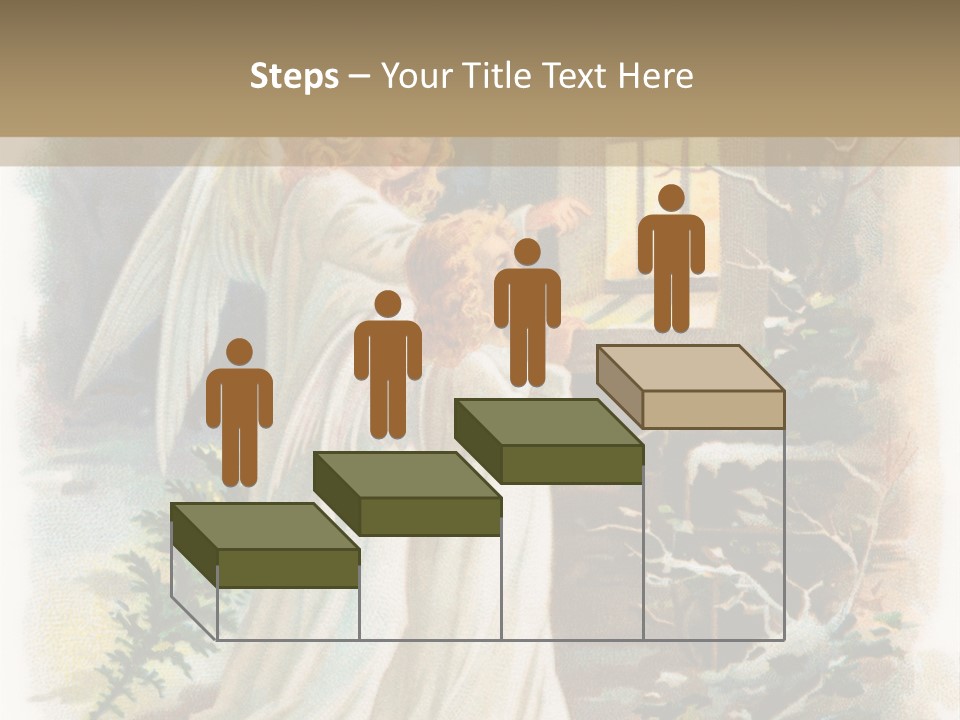 Frozen Yuletide Wintry PowerPoint Template