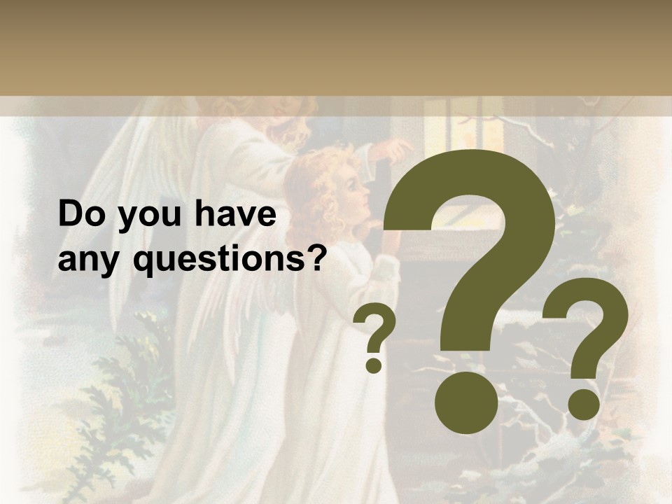 Frozen Yuletide Wintry PowerPoint Template