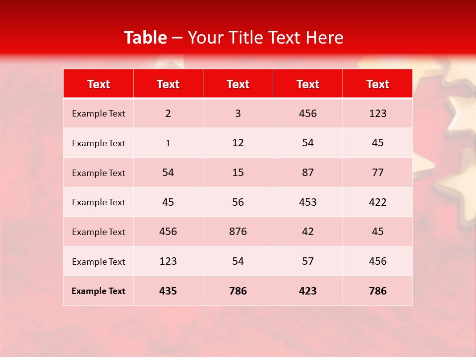 Joy Preparation Gift PowerPoint Template