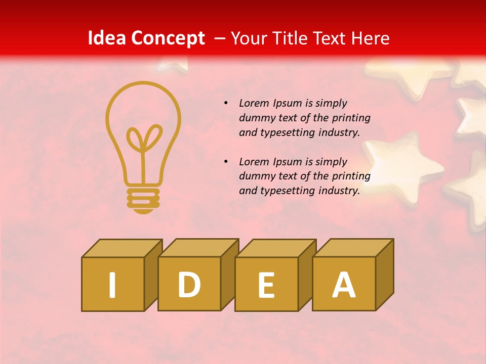 Joy Preparation Gift PowerPoint Template