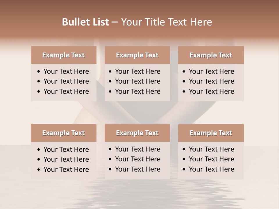Itting Trategy Table PowerPoint Template