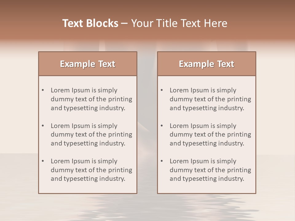 Itting Trategy Table PowerPoint Template